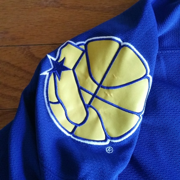 *sold* Vintage Golden State Warriors Hockey Jersey - Picture 3 of 8